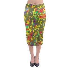 Midi Pencil Skirt 