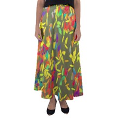 Flared Maxi Skirt 