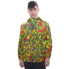 Men s Front Pocket Pullover Windbreaker 