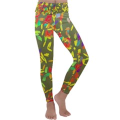 Kids  Lightweight Velour Classic Yoga Leggings 