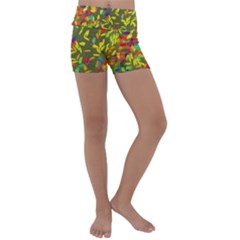 Kids  Lightweight Velour Yoga Shorts 