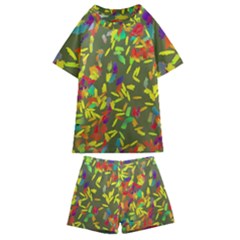 Kids  Swim T-Shirt and Shorts Set 