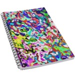 Colorful paint texture                                                    5.5  x 8.5  Notebook New