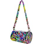 Colorful paint texture                                              Mini Cylinder Bag