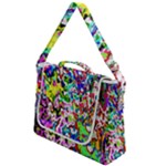 Colorful paint texture                                               Box Up Messenger Bag