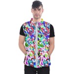 Colorful paint texture                                                    Men s Puffer Vest