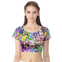 Short Sleeve Crop Top 