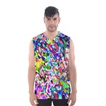 Colorful paint texture                                                    Men s Basketball Tank Top