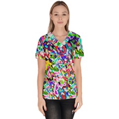 Women s V-Neck Scrub Top 