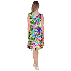 Knee Length Skater Dress With Pockets 