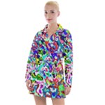 Colorful paint texture                                                     Women s Hoodie Dress