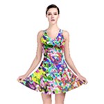 Colorful paint texture                                                    Reversible Skater Dress