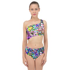 Spliced Up Two Piece Swimsuit 