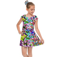 Kids  Cap Sleeve Dress 