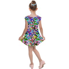 Kids  Cap Sleeve Dress 