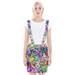 Colorful paint texture                                                        Braces Suspender Skirt