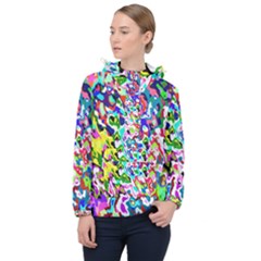 Women s Front Pocket Pullover Windbreaker 