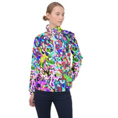 Women s Half Zip Windbreaker  