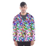 Colorful paint texture                                                    Mesh Lined Wind Breaker (Men)