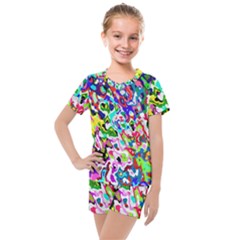 Kids  Mesh T-Shirt and Shorts Set 