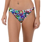 Colorful paint texture                                                   Band Bikini Bottom