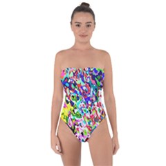 Tie Back One Piece Swimsuit 