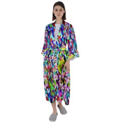 Maxi Satin Kimono 