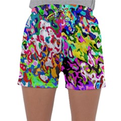 Women s Satin Sleepwear Shorts 