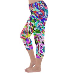 Capri Winter Leggings  Back