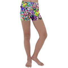 Kids  Lightweight Velour Yoga Shorts 