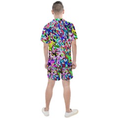 Men s Mesh T-Shirt and Shorts Set 