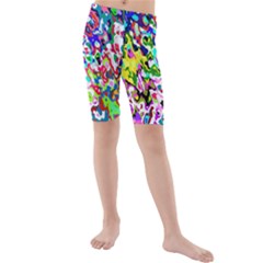 Kids  Mid Length Swim Shorts 