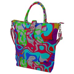 Buckle Top Tote Bag 