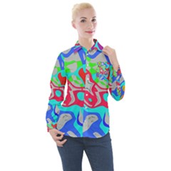 Women s Long Sleeve Pocket Shirt 