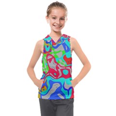 Kids  Sleeveless Hoodie 