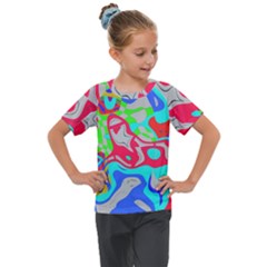 Kids  Mesh Piece T-Shirt 