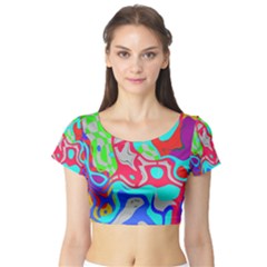 Short Sleeve Crop Top 