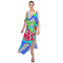 Maxi Chiffon Cover Up Dress 