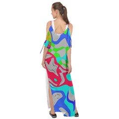 Maxi Chiffon Cover Up Dress 