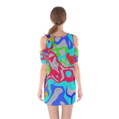 Shoulder Cutout One Piece Dress 