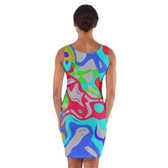 Wrap Front Bodycon Dress 