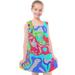 Kids  Cross Back Dress 