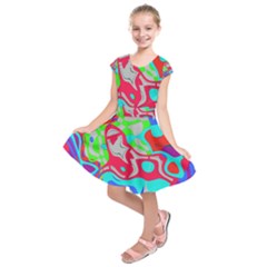 Kids  Short Sleeve Dress 