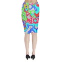 Midi Wrap Pencil Skirt 