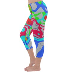 Capri Winter Leggings  Back