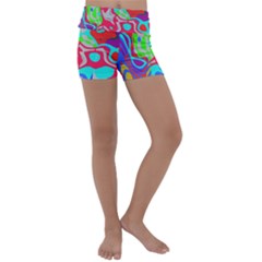 Kids  Lightweight Velour Yoga Shorts 