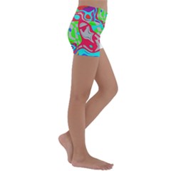 Kids  Lightweight Velour Yoga Shorts 