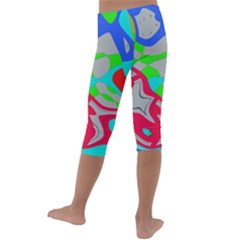 Kids  Lightweight Velour Capri Leggings  