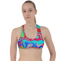 Criss Cross Racerback Sports Bra 