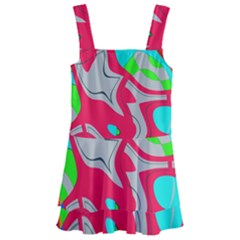 Kids  Layered Skirt Swimsuit 